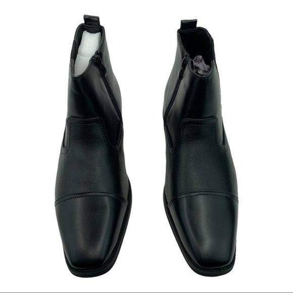 NWOT Vance Co. Alex Chelsea Men Black Boot Size 8 - Picture 4 of 10